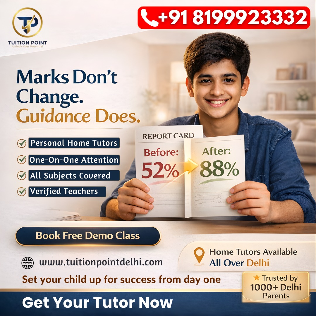 Home tutor teaching in Delhi